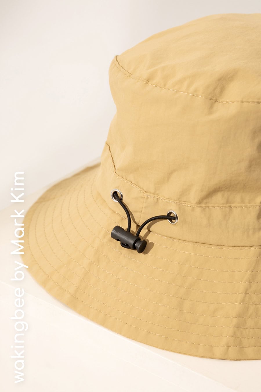 Packable Bucklet Hat Tan Wakingbee